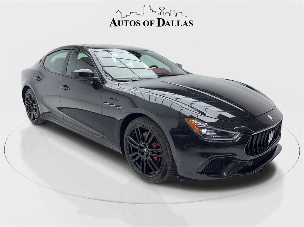 2022 Maserati Ghibli Modena Q4 NAV,CAM,SUNROOF,HTD STS,BLIND SPOT,20&quot; W Plano TX