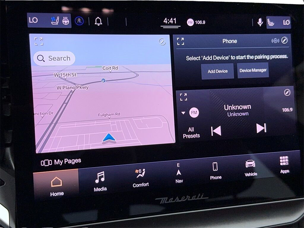 2022 Maserati Ghibli Modena Q4 NAV,CAM,SUNROOF,HTD STS,BLIND SPOT,20&quot; W Plano TX
