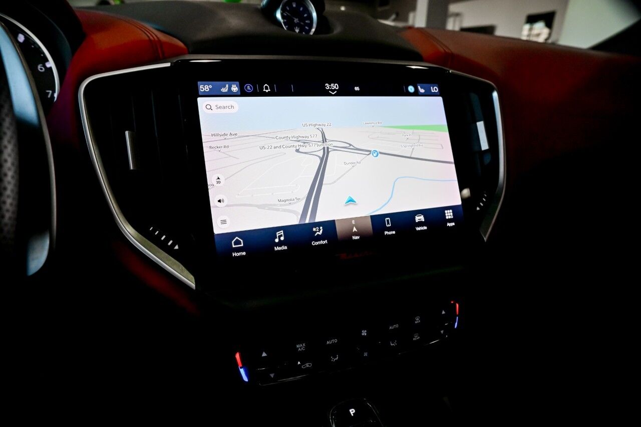 2022 Maserati Ghibli Modena Q4, Nerissimo Pkg, 20'' Wheels, Ventilated Seats Springfield NJ