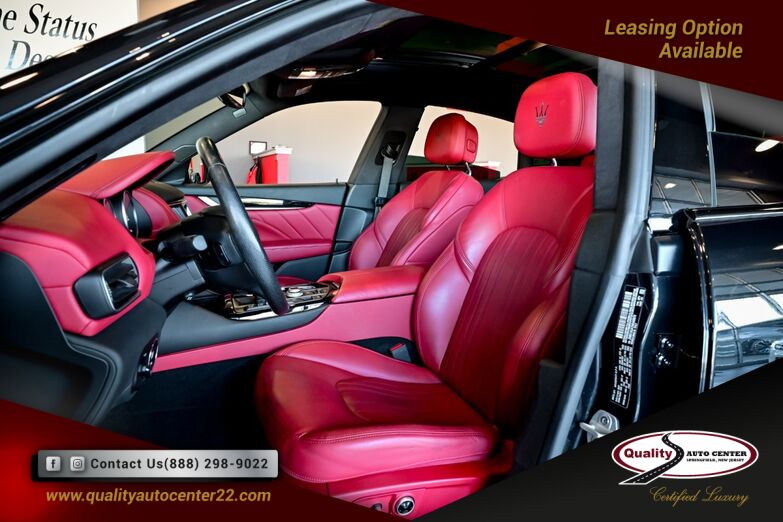2022 Maserati Levante GT, Sport Nerissimo Pkg, RED INTERIOR Springfield NJ