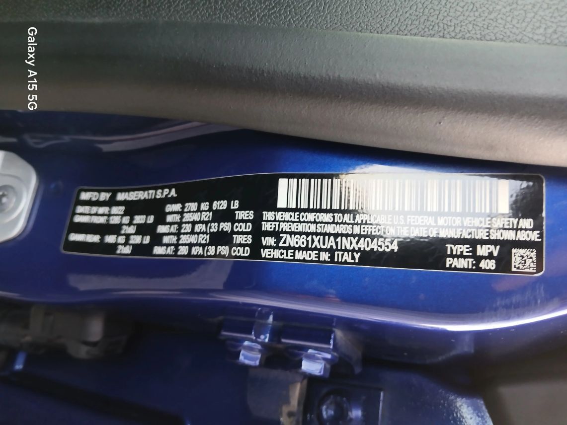 2022 Maserati Levante GT Sport Utility 4D Maitland FL