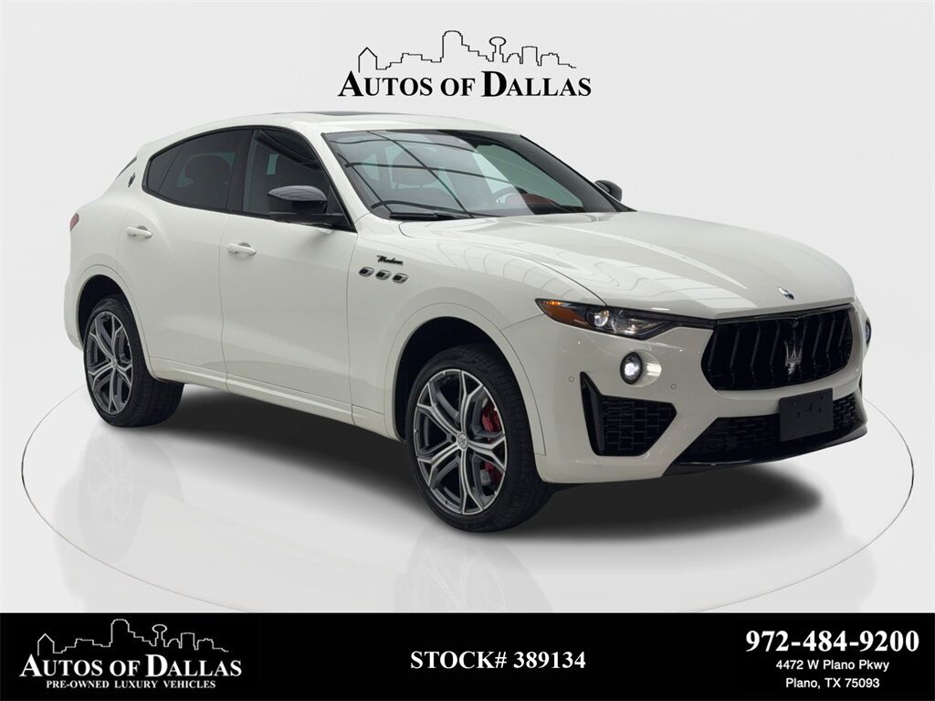 2022 Maserati Levante Modena NAV,CAM,PANO,HTD STS,BLIND SPOT,21&quot; WLS
