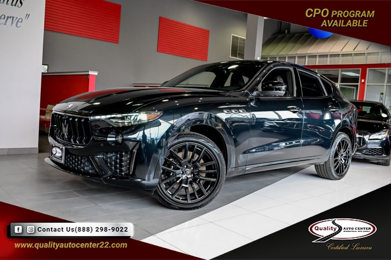 2022 Maserati Levante Modena, Zegna Pelletessuta Leather, Driver Assist, Nerissimo and Sportivo Pack, 21'' Wheels