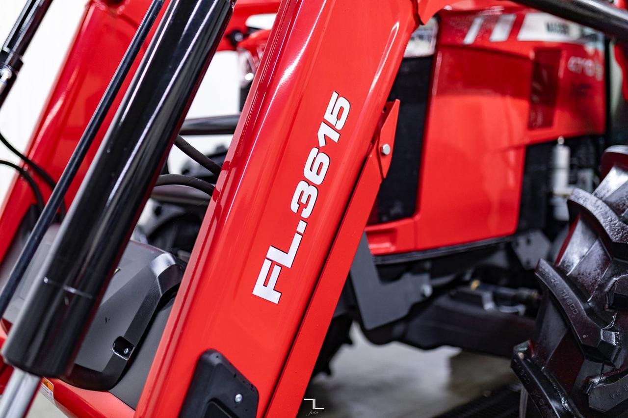 2022 Massey Ferguson 4710 Dyna 2 MFWD 4x4 Tractor/Loader/Bucket Red Deer AB