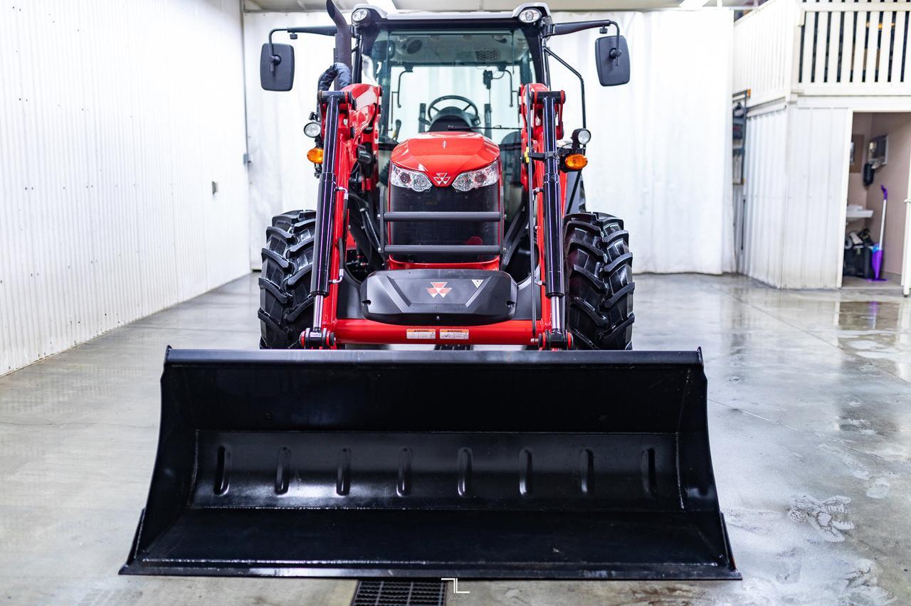 2022 Massey Ferguson 4710 Dyna 2 MFWD 4x4 Tractor/Loader/Bucket Red Deer AB