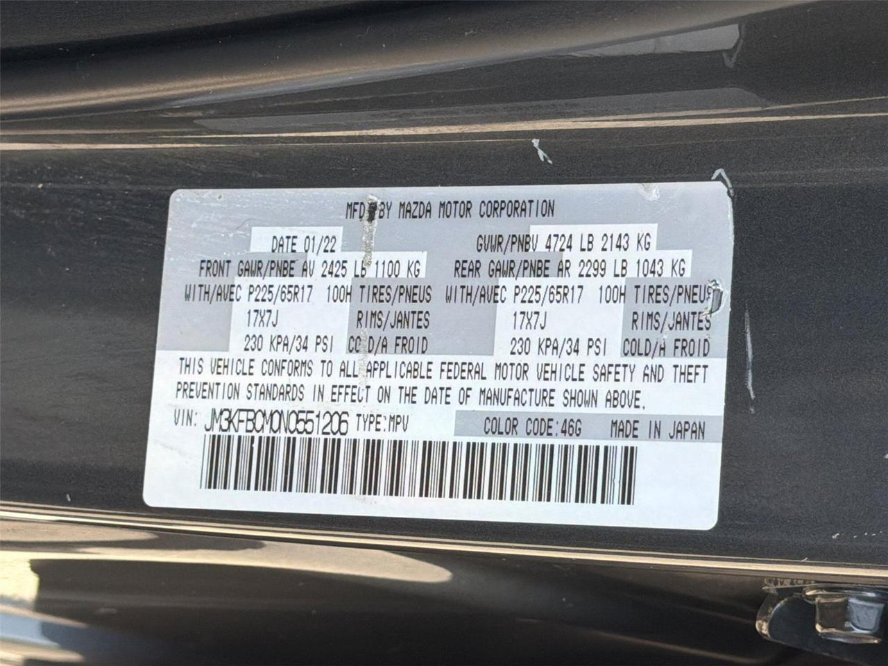 2022 Mazda CX-5 2.5 S Preferred Package Hagerstown MD