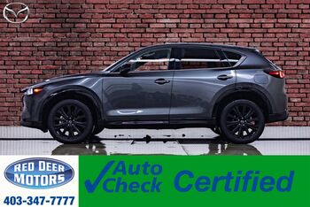 2022_Mazda_CX-5_AWD Sport Design Turbo Leather Roof Nav BCam_ Red Deer AB