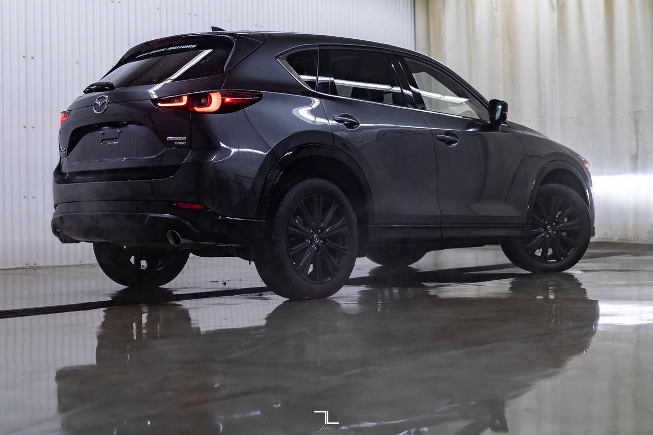 2022 Mazda CX-5 AWD Sport Design Turbo Leather Roof Nav BCam Red Deer AB