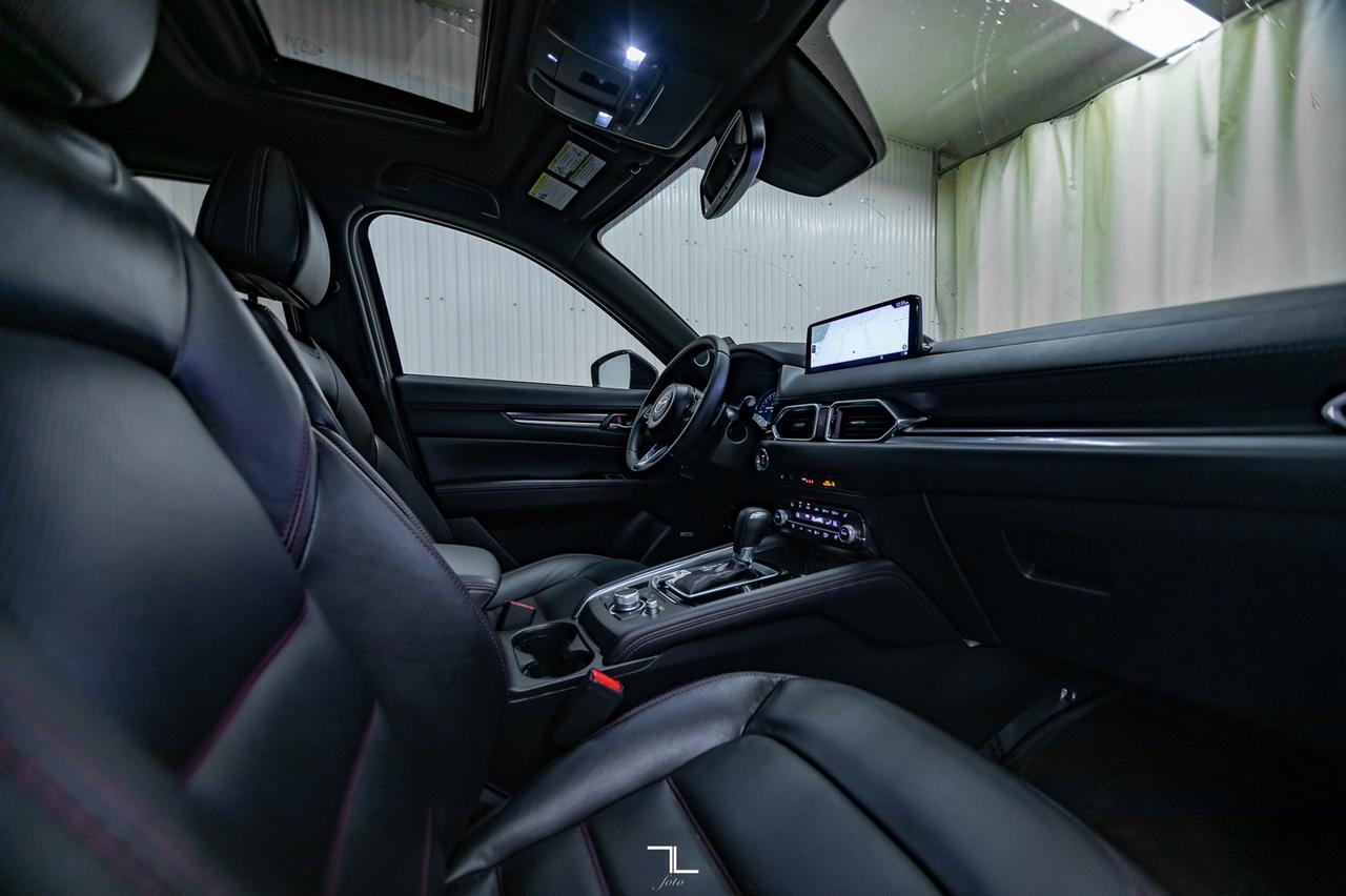 2022 Mazda CX-5 AWD Sport Design Turbo Leather Roof Nav BCam Red Deer AB