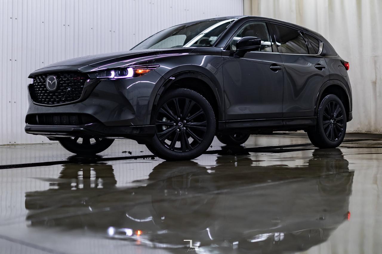 2022 Mazda CX-5 AWD Sport Design Turbo Leather Roof Nav BCam Red Deer AB