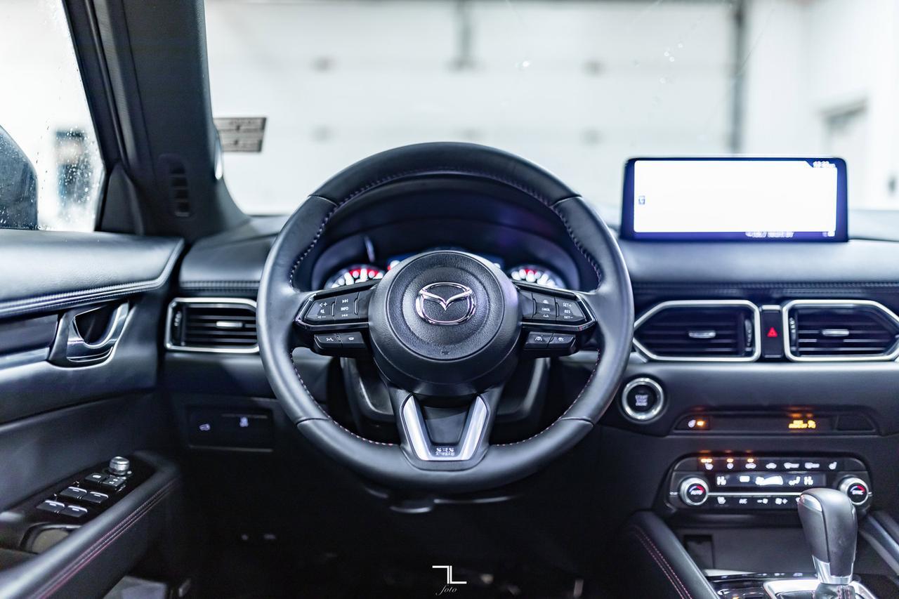 2022 Mazda CX-5 AWD Sport Design Turbo Leather Roof Nav BCam Red Deer AB