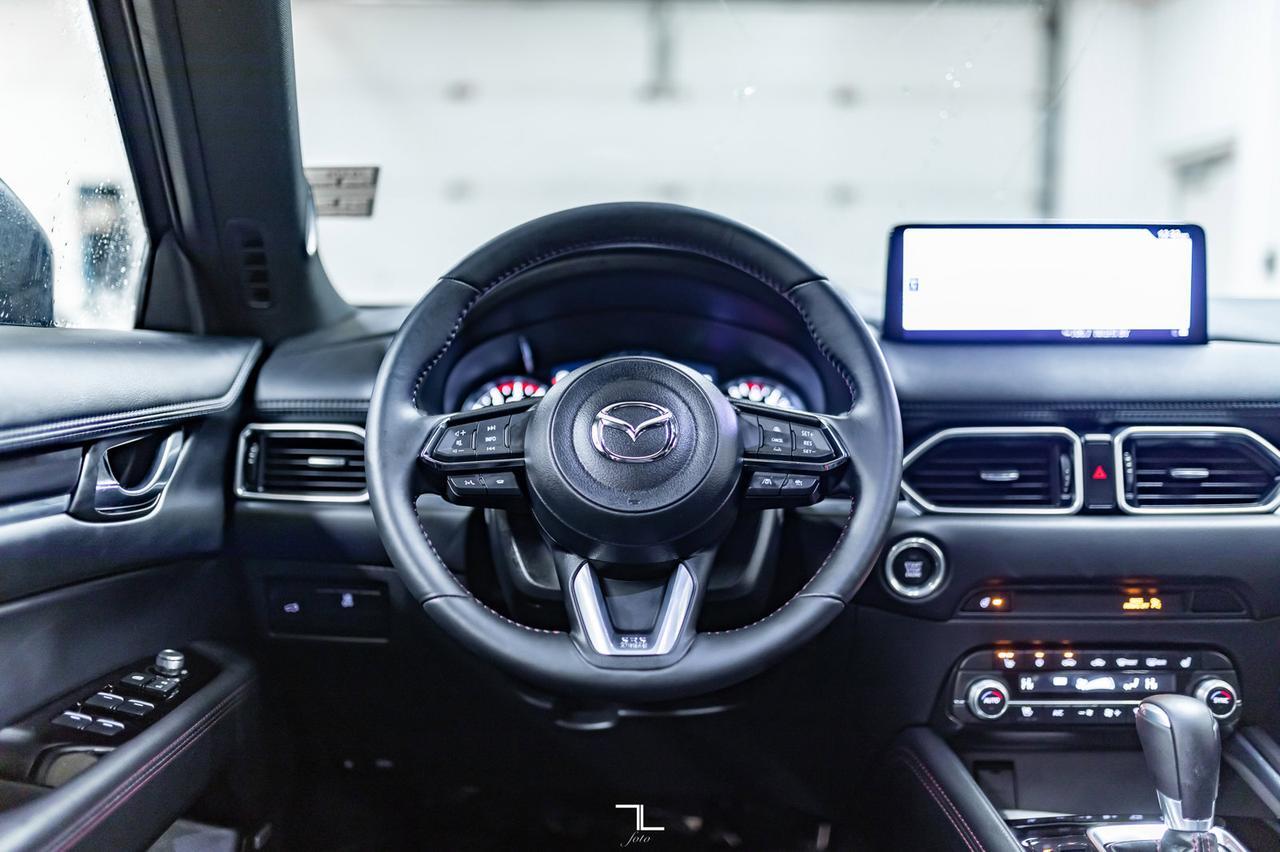 2022 Mazda CX-5 AWD Sport Design Turbo Leather Roof Nav BCam Red Deer AB