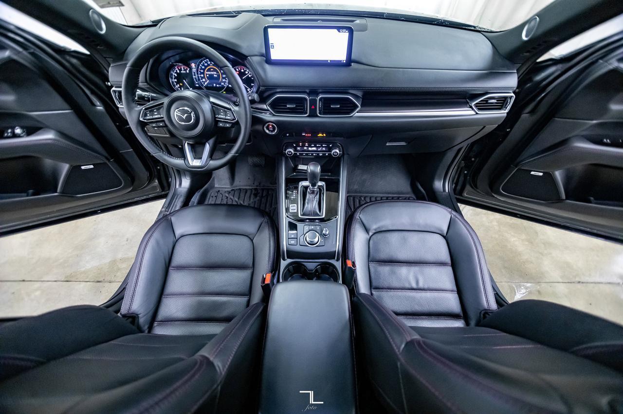 2022 Mazda CX-5 AWD Sport Design Turbo Leather Roof Nav BCam Red Deer AB