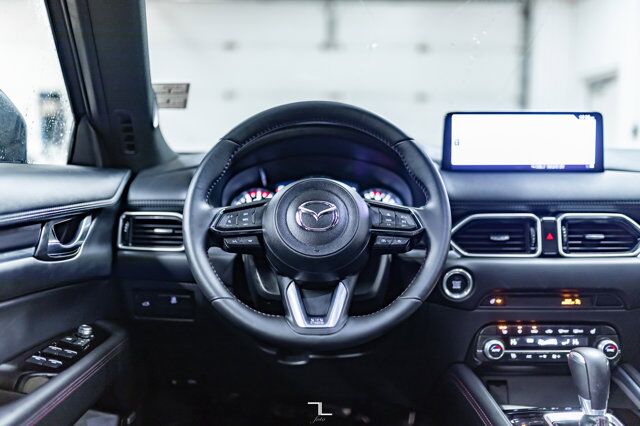 2022 Mazda CX-5 AWD Sport Design Turbo Leather Roof Nav BCam Red Deer AB