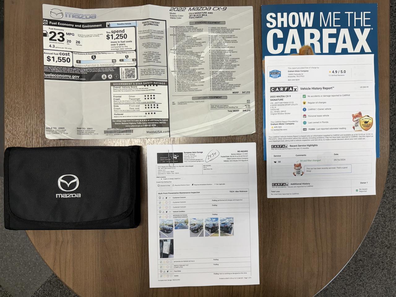 2022 Mazda CX-9 Signature Knoxville TN
