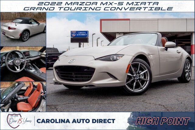 2022 Mazda MX-5 Miata Grand Touring Convertible / Heated Seats!