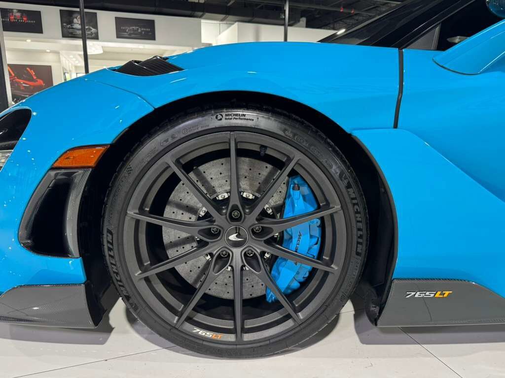 2022 McLaren 765LT Spider Fistral Blue paint/calipers, MSO interior, Bowers & Wilkins audio system AND MUCH MORE!! Fort Lauderdale FL