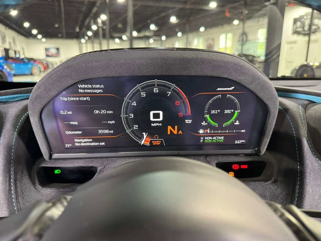 2022 McLaren 765LT Spider Fistral Blue paint/calipers, MSO interior, Bowers & Wilkins audio system AND MUCH MORE!! Fort Lauderdale FL
