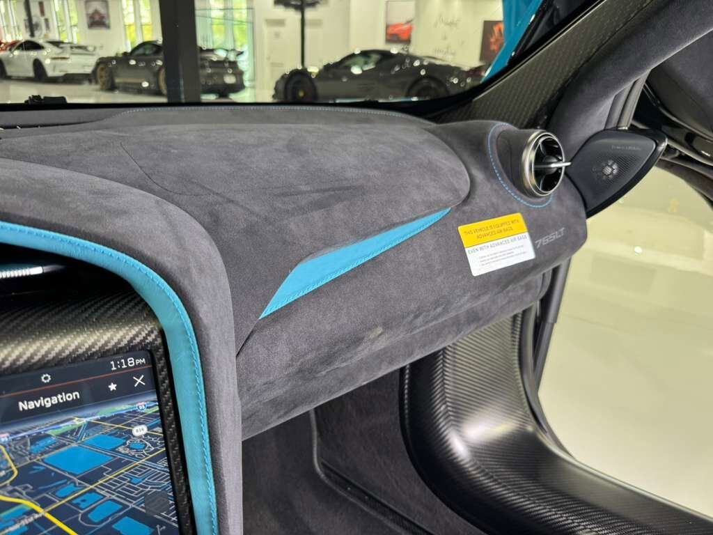 2022 McLaren 765LT Spider Fistral Blue paint/calipers, MSO interior, Bowers & Wilkins audio system AND MUCH MORE!! Fort Lauderdale FL