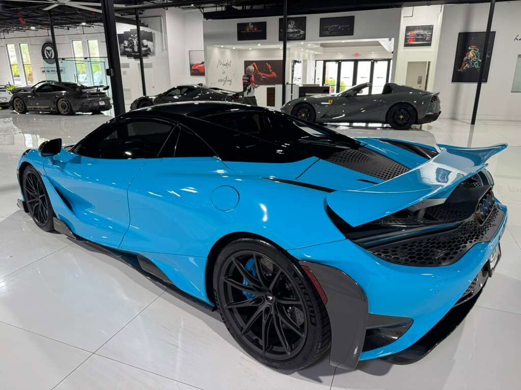 2022 McLaren 765LT Spider Fistral Blue paint/calipers, MSO interior, Bowers & Wilkins audio system AND MUCH MORE!! Fort Lauderdale FL