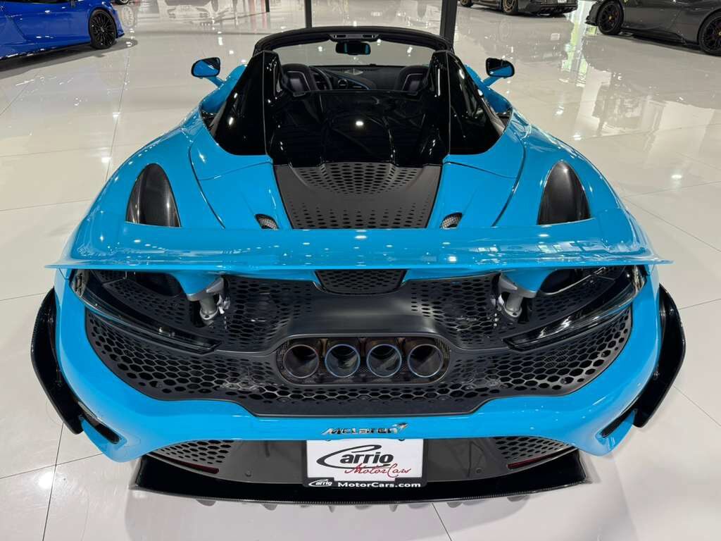 2022 McLaren 765LT Spider Fistral Blue paint/calipers, MSO interior, Bowers & Wilkins audio system AND MUCH MORE!! Fort Lauderdale FL