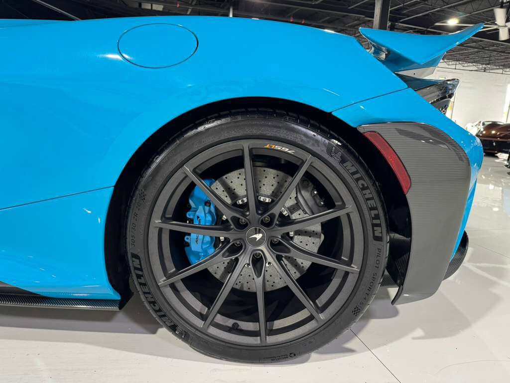 2022 McLaren 765LT Spider Fistral Blue paint/calipers, MSO interior, Bowers & Wilkins audio system AND MUCH MORE!! Fort Lauderdale FL