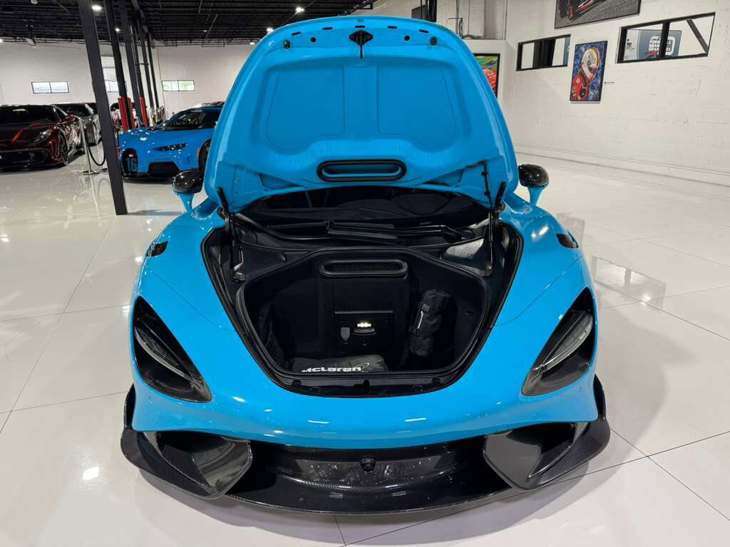 2022 McLaren 765LT Spider Fistral Blue paint/calipers, MSO interior, Bowers & Wilkins audio system AND MUCH MORE!! Fort Lauderdale FL