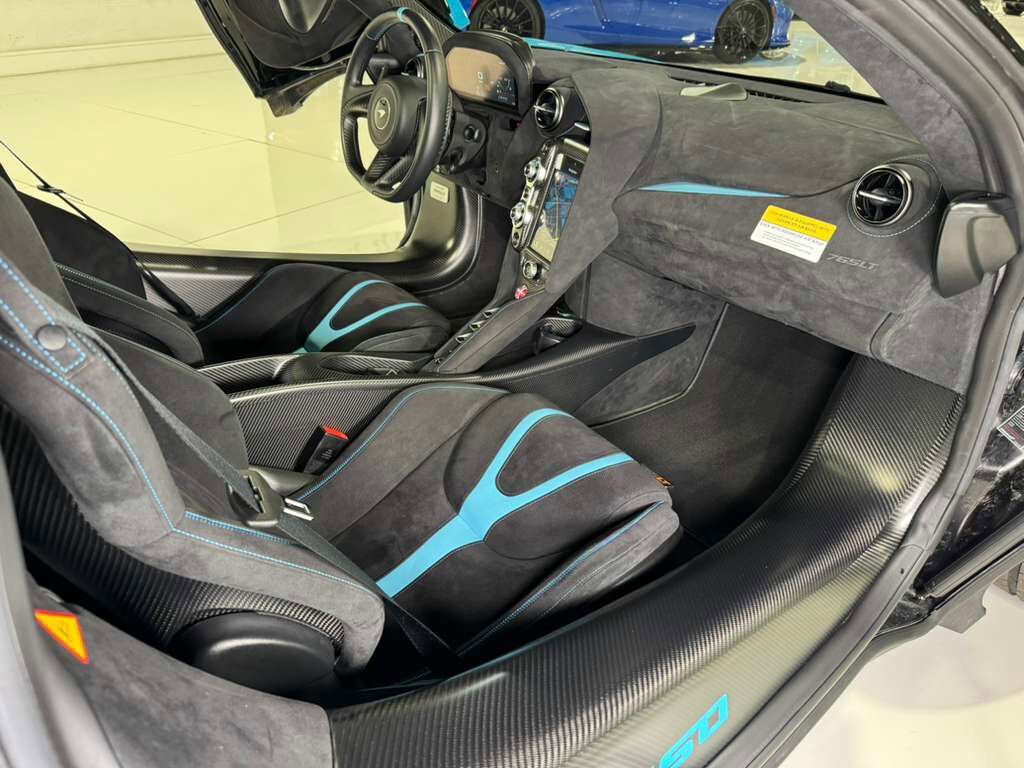 2022 McLaren 765LT Spider Fistral Blue paint/calipers, MSO interior, Bowers & Wilkins audio system AND MUCH MORE!! Fort Lauderdale FL