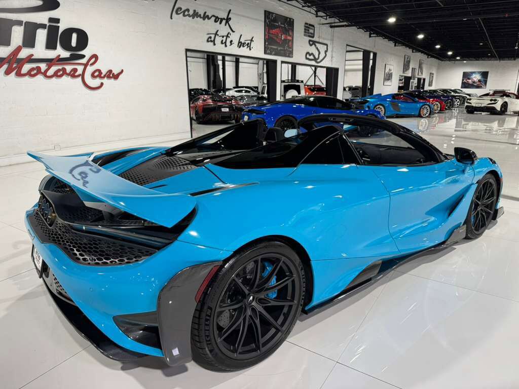2022 McLaren 765LT Spider Fistral Blue paint/calipers, MSO interior, Bowers & Wilkins audio system AND MUCH MORE!! Fort Lauderdale FL