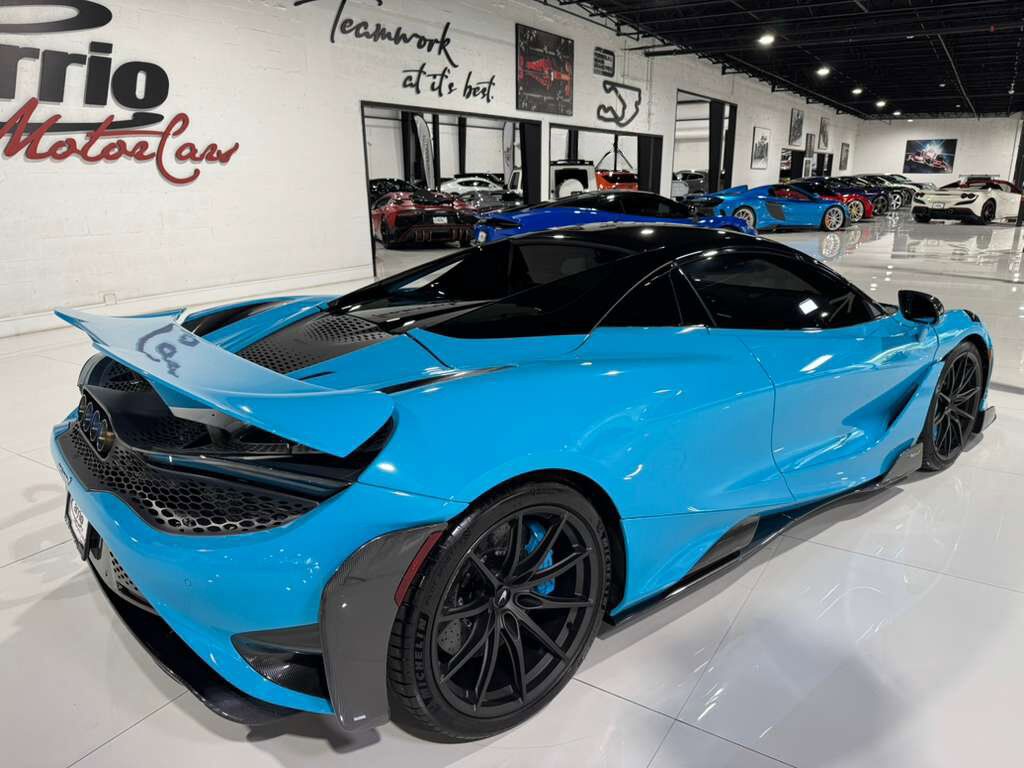 2022 McLaren 765LT Spider Fistral Blue paint/calipers, MSO interior, Bowers & Wilkins audio system AND MUCH MORE!! Fort Lauderdale FL