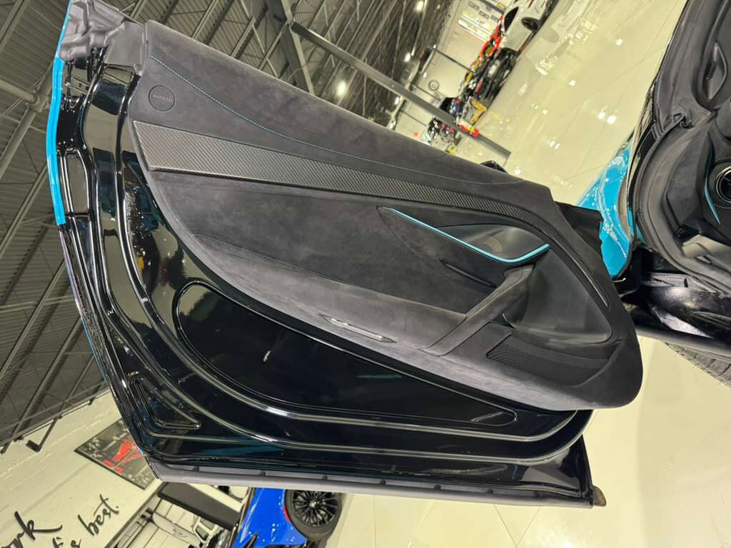 2022 McLaren 765LT Spider Fistral Blue paint/calipers, MSO interior, Bowers & Wilkins audio system AND MUCH MORE!! Fort Lauderdale FL