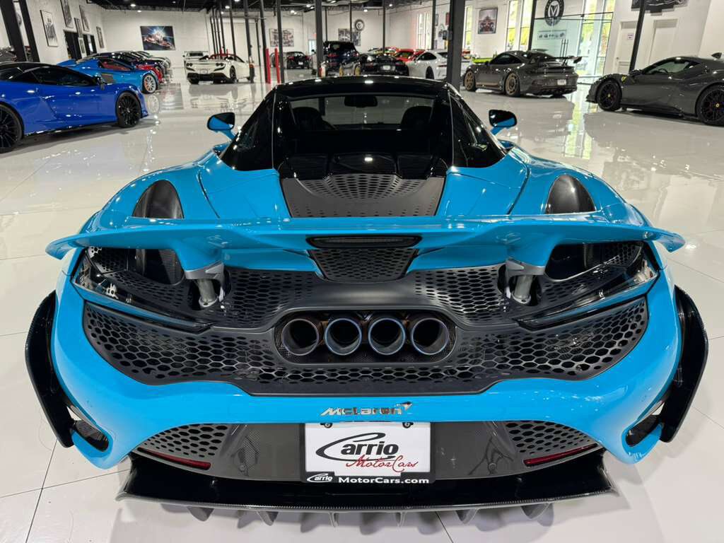2022 McLaren 765LT Spider Fistral Blue paint/calipers, MSO interior, Bowers & Wilkins audio system AND MUCH MORE!! Fort Lauderdale FL