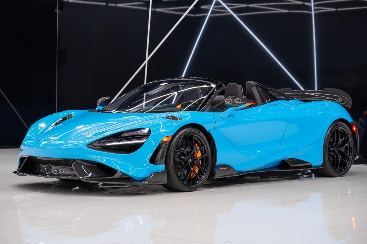 2022 McLaren 765LT Spider MSO Fistral Blue