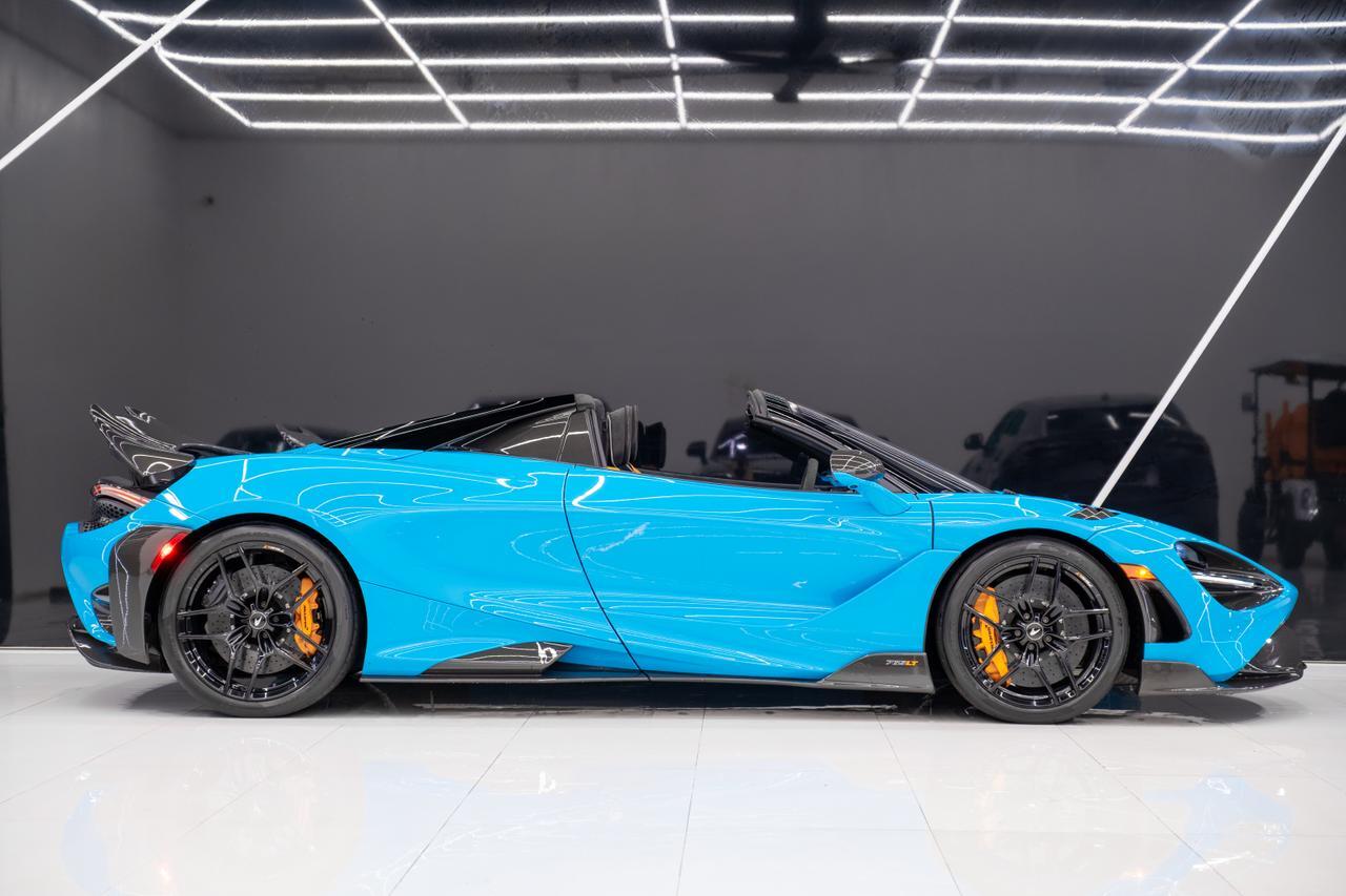2022 McLaren 765LT Spider MSO Fistral Blue Miami FL