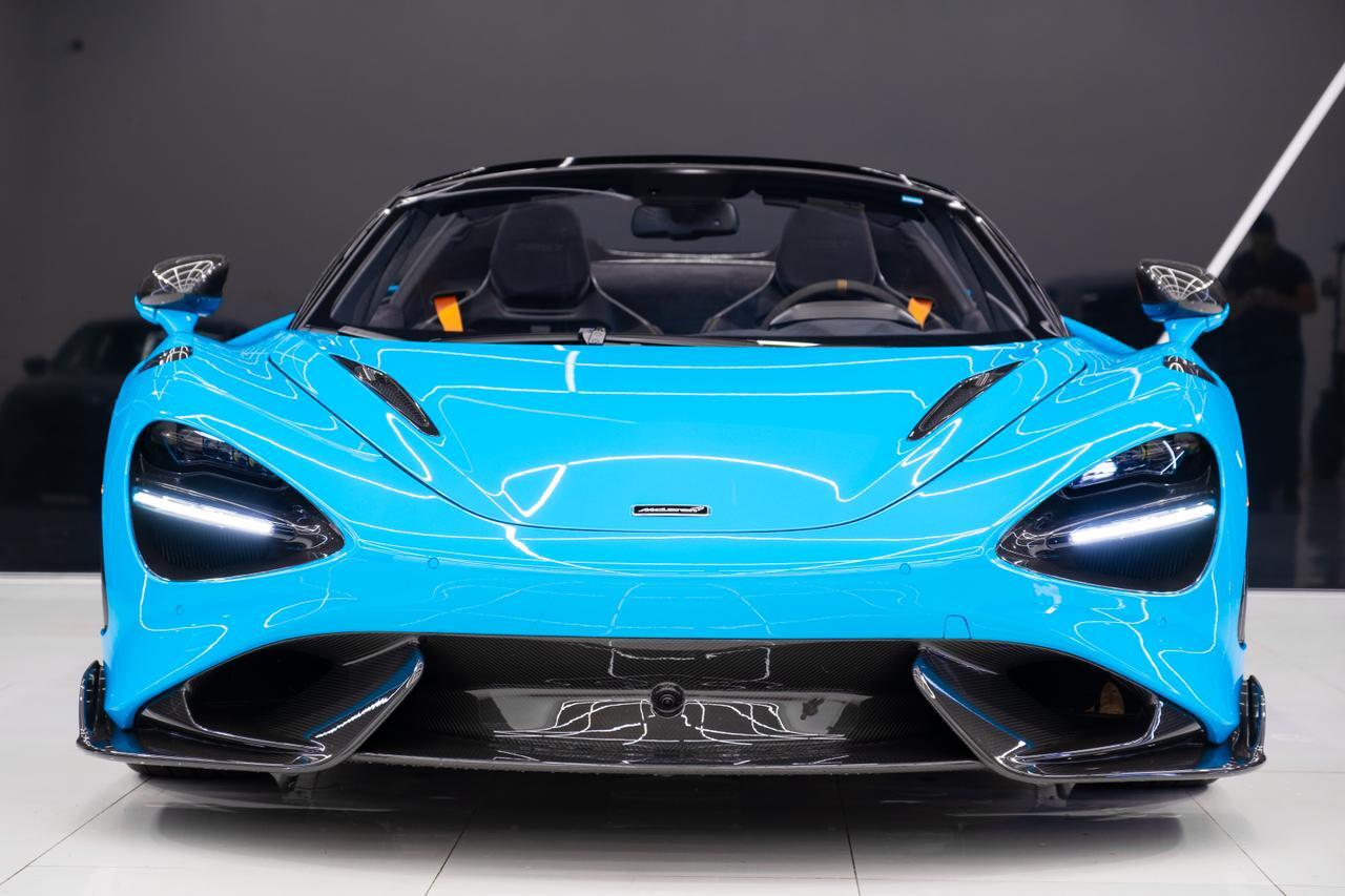 2022 McLaren 765LT Spider MSO Fistral Blue