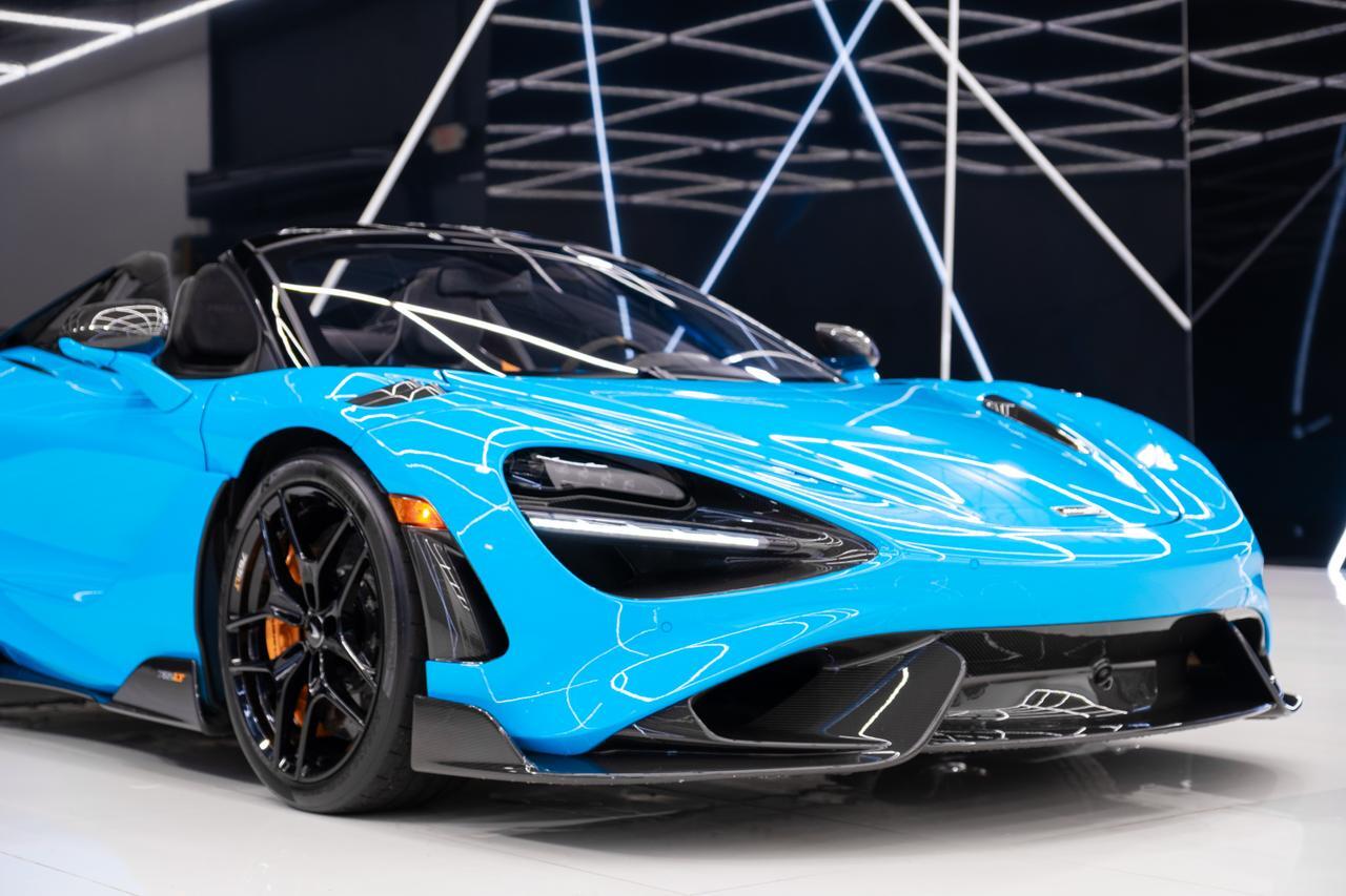 2022 McLaren 765LT Spider MSO Fistral Blue Miami FL