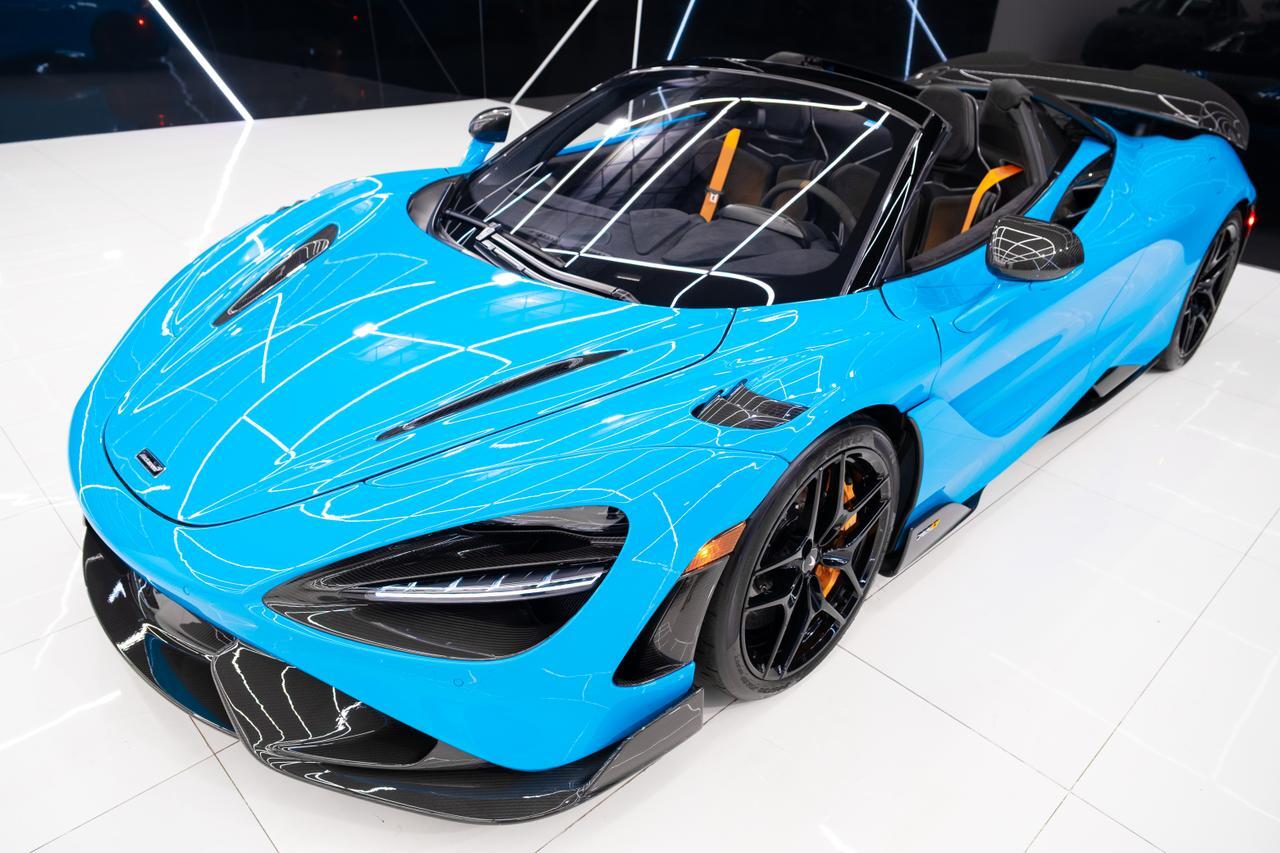 2022 McLaren 765LT Spider MSO Fistral Blue Miami FL