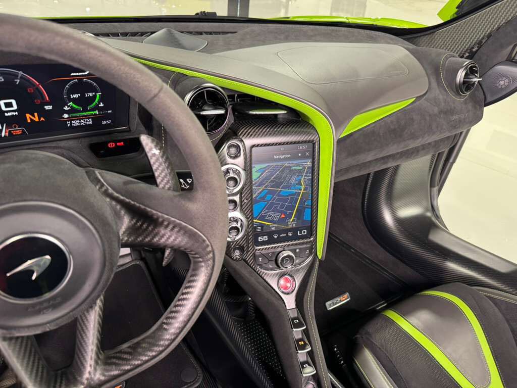 2022 McLaren 765LT Spider Napier green paint/calipers, MSO interior options, Bowers & Wilkins audio AND MUCH MORE!! Fort Lauderdale FL