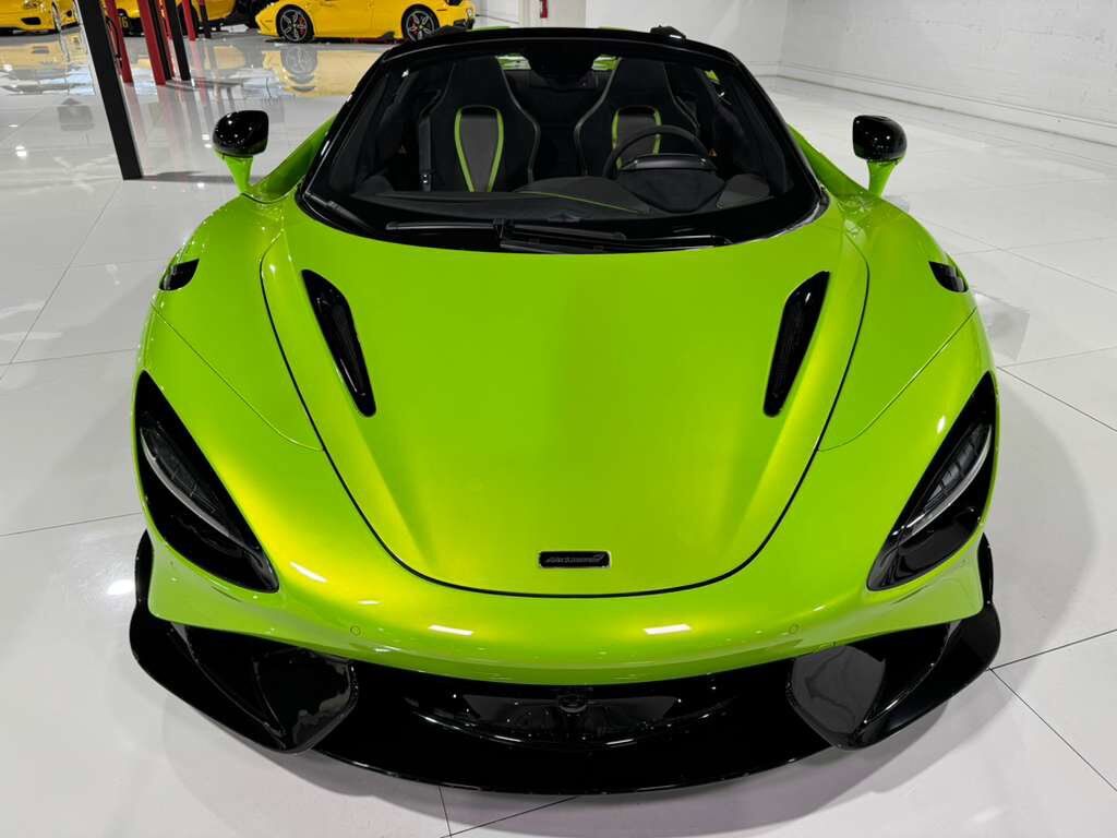 2022 McLaren 765LT Spider Napier green paint/calipers, MSO interior options, Bowers & Wilkins audio AND MUCH MORE!!