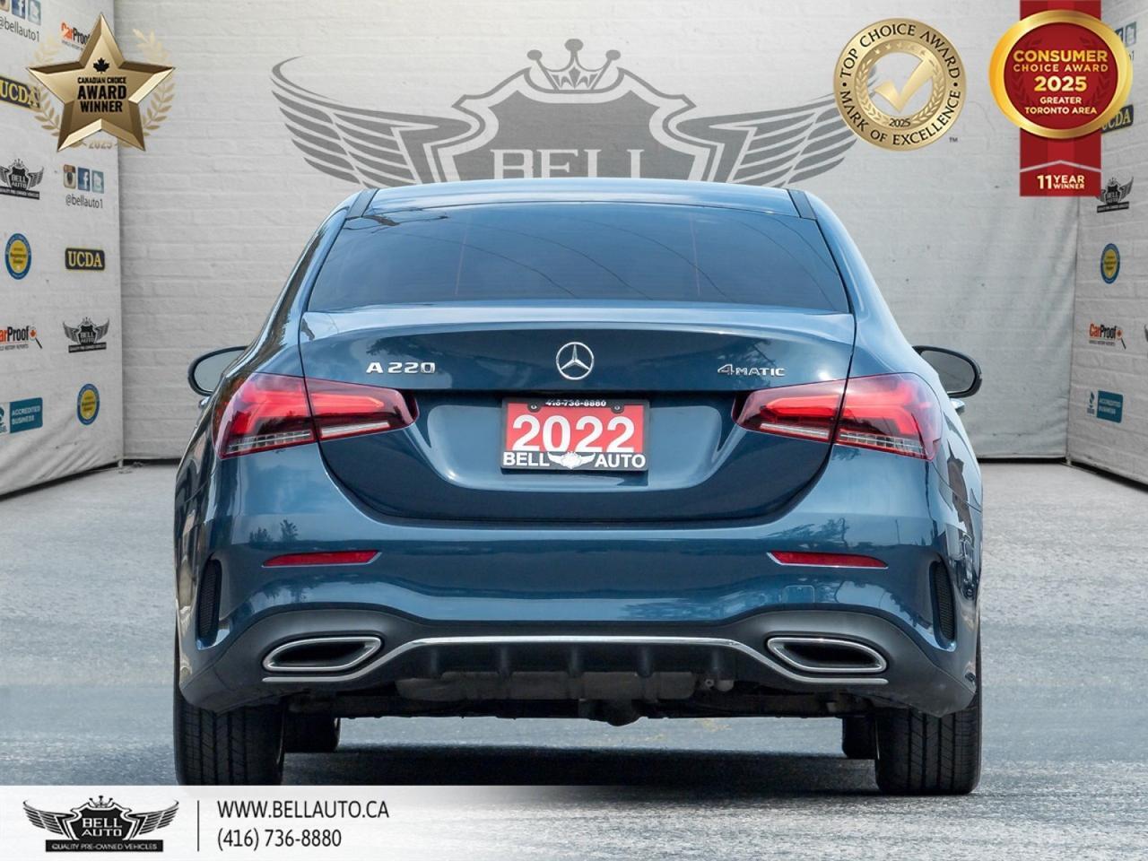 2022 Mercedes-Benz A-Class A 220 4MATIC SEDAN | AMG SPORT PKG | PREMIUM PKG | NAVI | SUNROOF | 18" AMG WHEELS Toronto ON