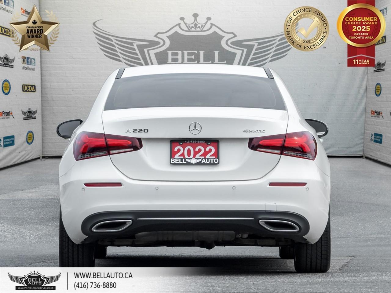 2022 Mercedes-Benz A-Class A220 4MATIC Sedan | PRM PKG | PANO ROOF | LEATHER | 360CAM | NOACCIDENT Toronto ON
