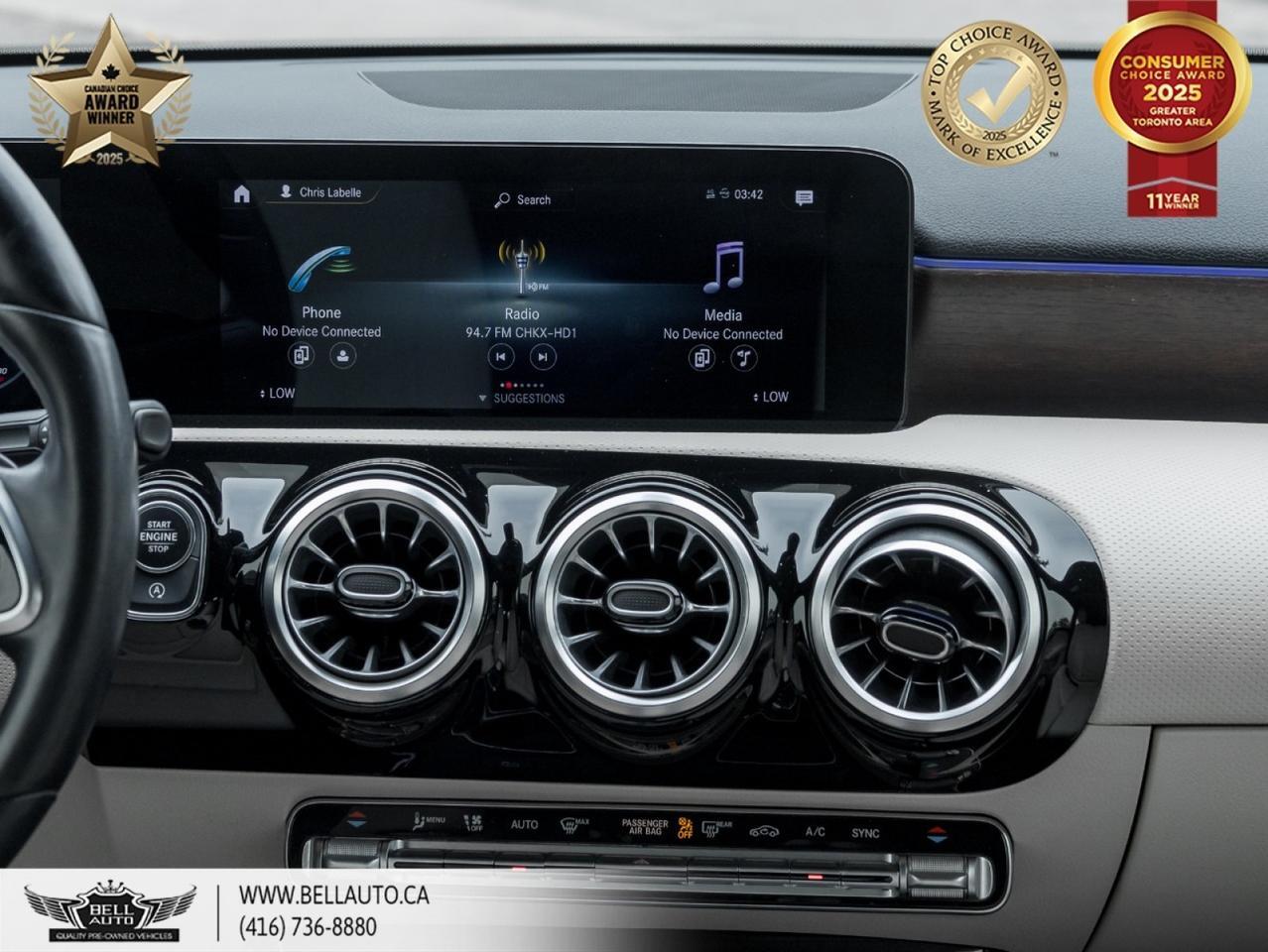 2022 Mercedes-Benz A-Class A220 4MATIC Sedan | PRM PKG | PANO ROOF | LEATHER | 360CAM | NOACCIDENT Toronto ON