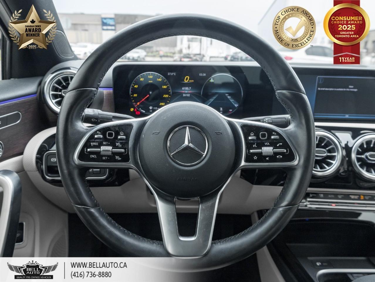 2022 Mercedes-Benz A-Class A220 4MATIC Sedan | PRM PKG | PANO ROOF | LEATHER | 360CAM | NOACCIDENT Toronto ON