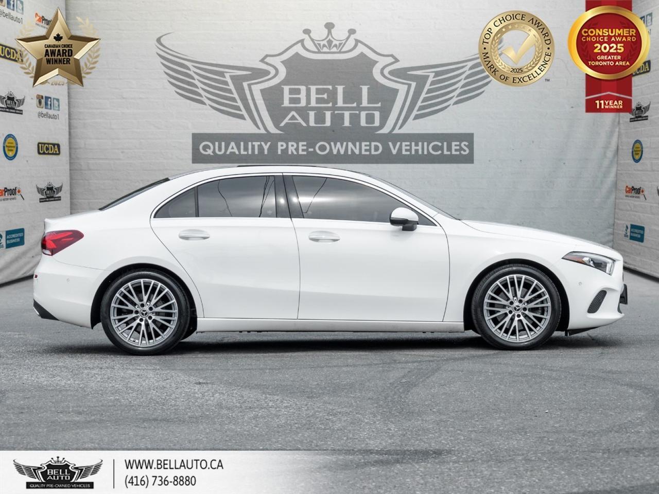 2022 Mercedes-Benz A-Class A220 4MATIC Sedan | PRM PKG | PANO ROOF | LEATHER | 360CAM | NOACCIDENT Toronto ON