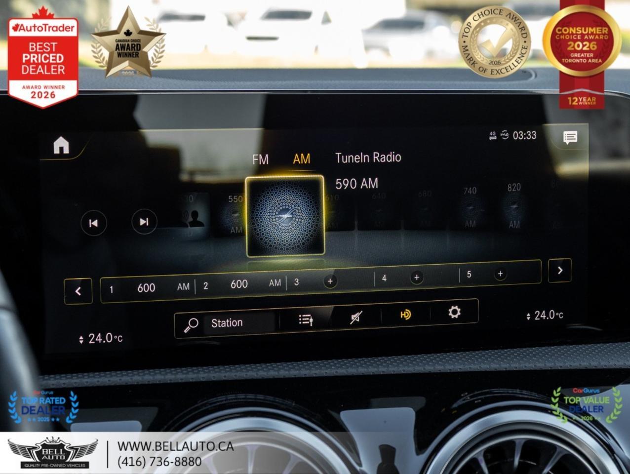2022 Mercedes-Benz A-Class A250 | AMGPKG | PRMPKG | BKTSTS | PANO | NOACCIDENT Toronto ON