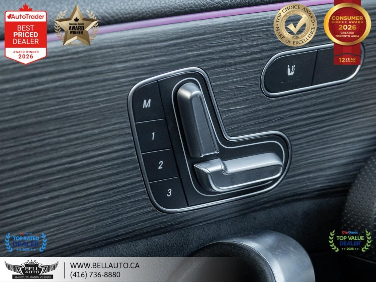 2022 Mercedes-Benz A-Class A250 | AMGPKG | PRMPKG | BKTSTS | PANO | NOACCIDENT Toronto ON