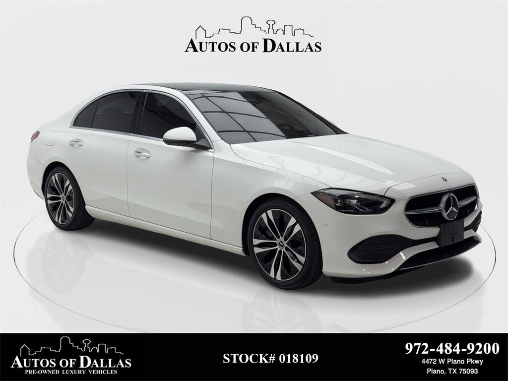 2022 Mercedes-Benz C-Class C 300 NAV,CAM,PANO,CLMT STS,BLIND SPOT,19&quot; WLS Plano TX