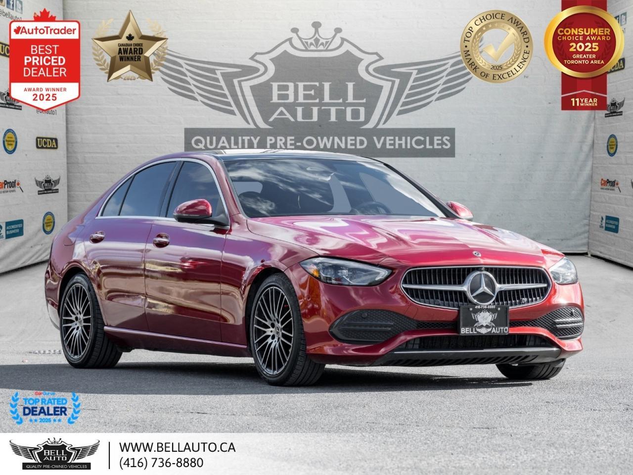 2022 Mercedes-Benz C-Class C 300 PRM PKG NAVI 360CAM PANO NOACCIDENT