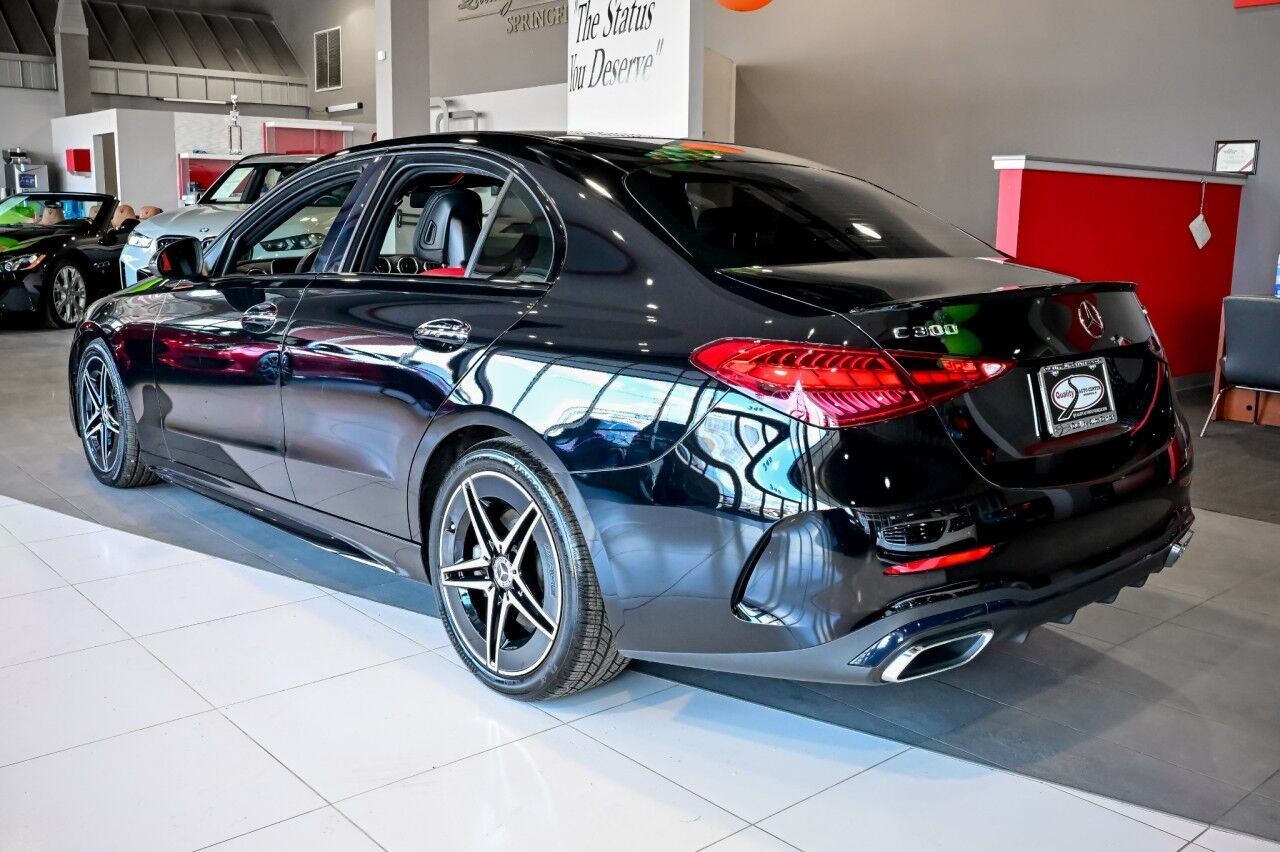 2022 Mercedes-Benz C-Class C 300, RED INTERIOR, VERY RARE, AMG-Line w/Night Pkg Springfield NJ