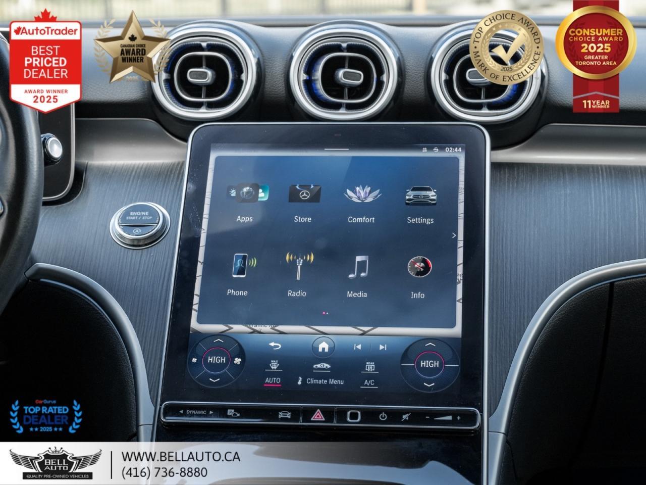 2022 Mercedes-Benz C-Class C300 | PRMPKG | NAVI | 360CAM | PANO | NOACCIDENT Toronto ON